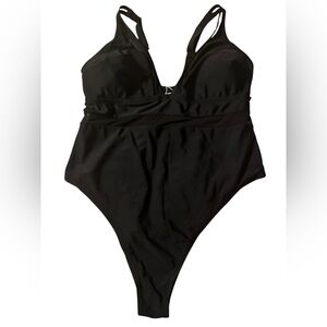 Elegant Black Women's Swimsuit
